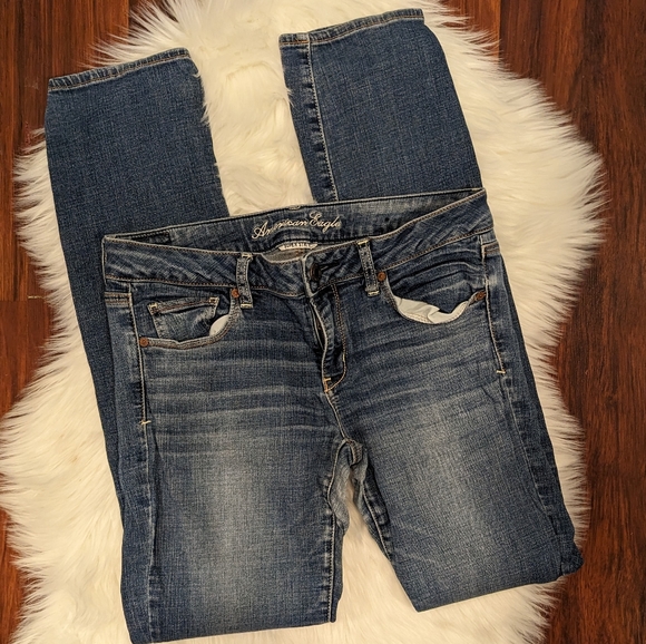 American Eagle Outfitters Denim - American Eagle Skinny Medium Wash LONG